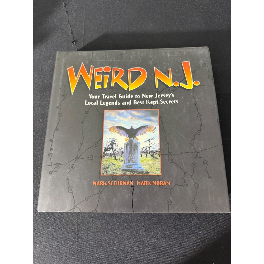 Barnes & Noble Weird‎ NJ Hardcover OS Black Excellent Local Legends Travel Guide